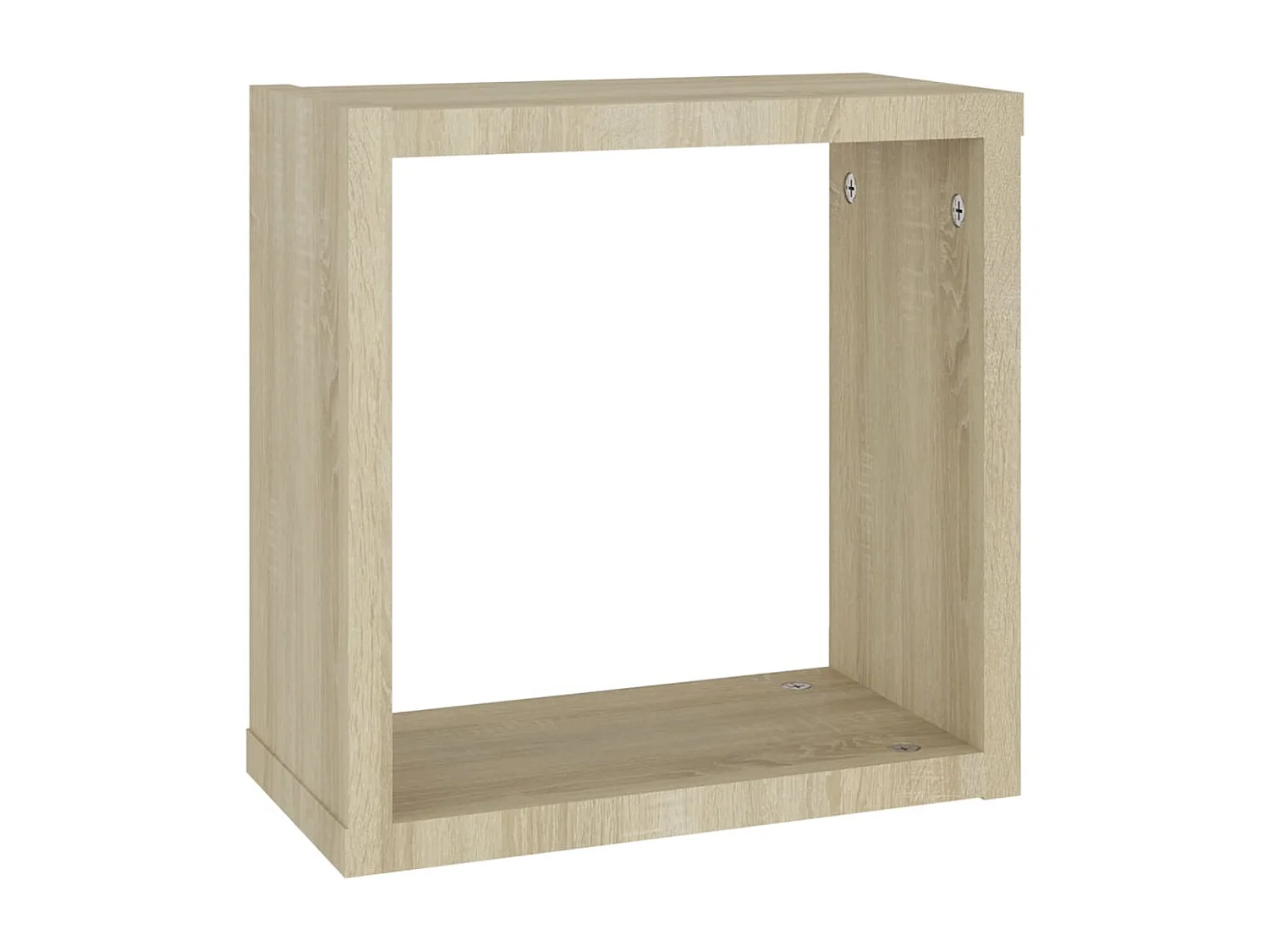 Mensole a Cubo 6 pz Rovere Sonoma 30x15x30 cm
