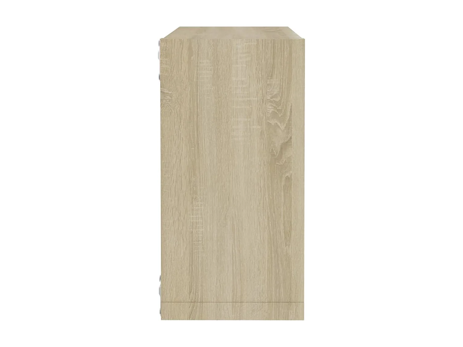 Étagères cube murales 6 pcs Chêne sonoma 30x15x30 cm