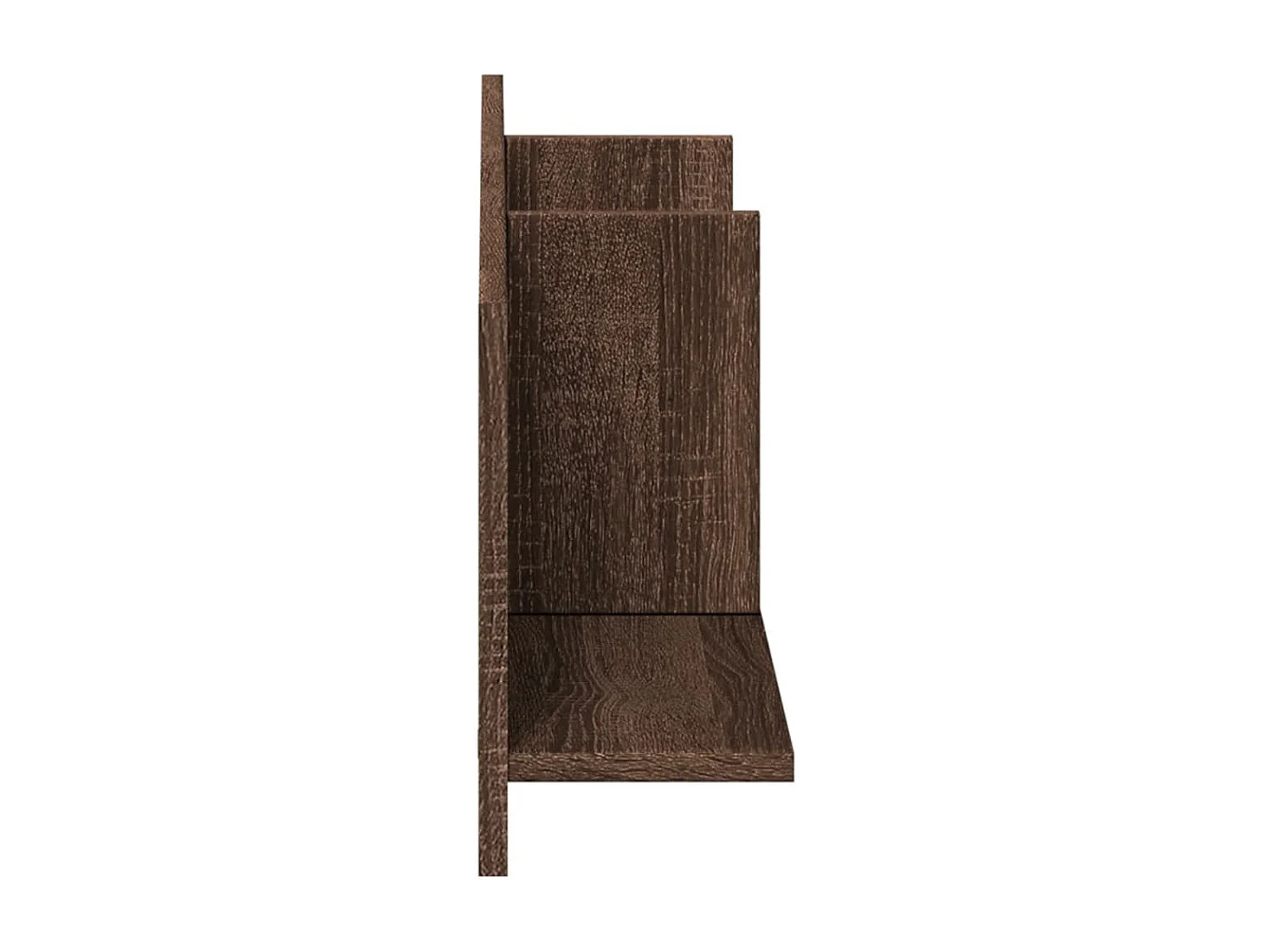 Armoire murale 100x16,5x30 cm chêne marron bois d'ingénierie