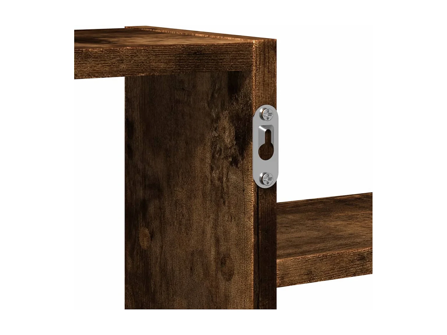 Wandregal Räuchereiche 104x15x49 cm Holzwerkstoff