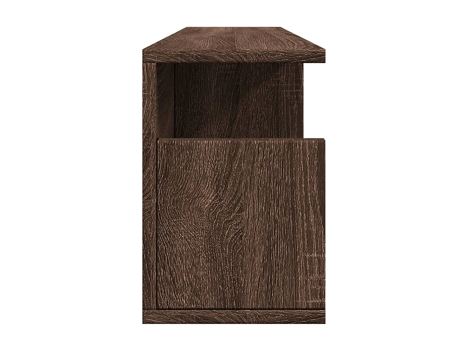 Armoire murale 80x20x30 cm chêne marron bois d'ingénierie