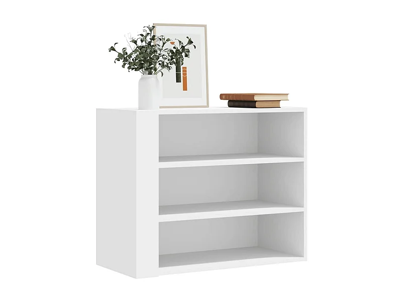 Armario de pared madera de ingeniería blanco 75x35x60 cm