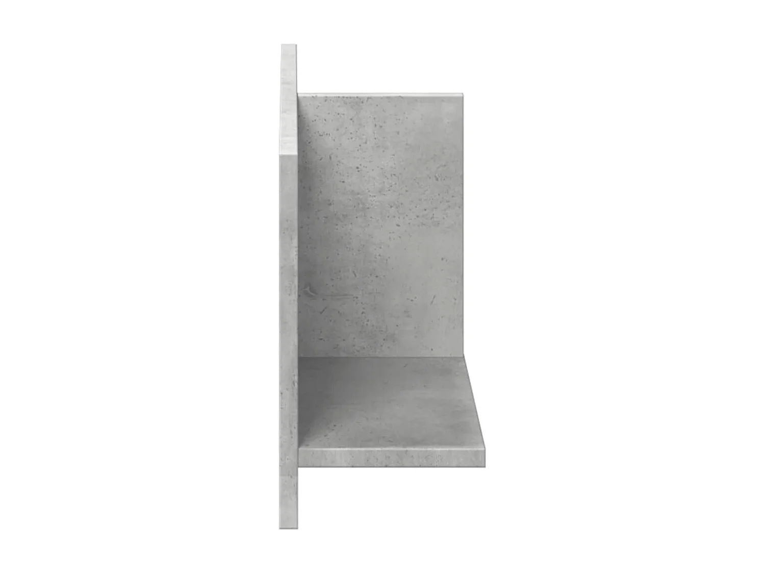 Armoire murale 70x16,5x30 gris béton cm bois d'ingénierie