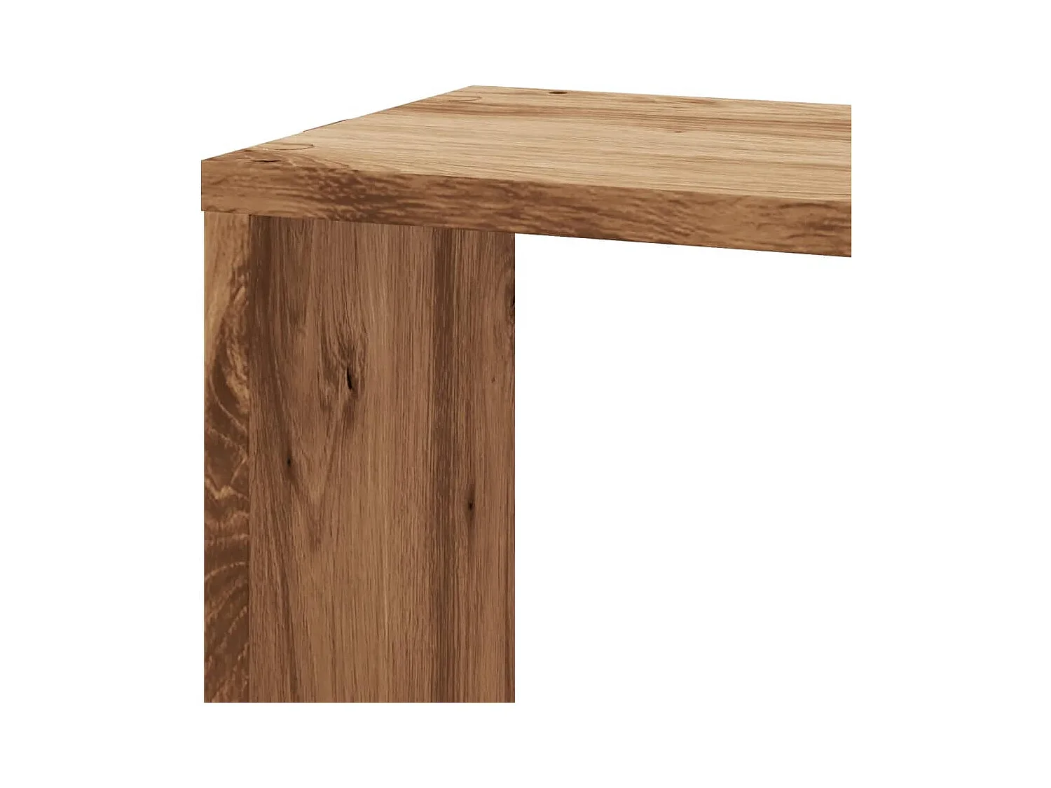 Wand-Eckregal Artisan-Eiche 45x45x147 cm Holzwerkstoff