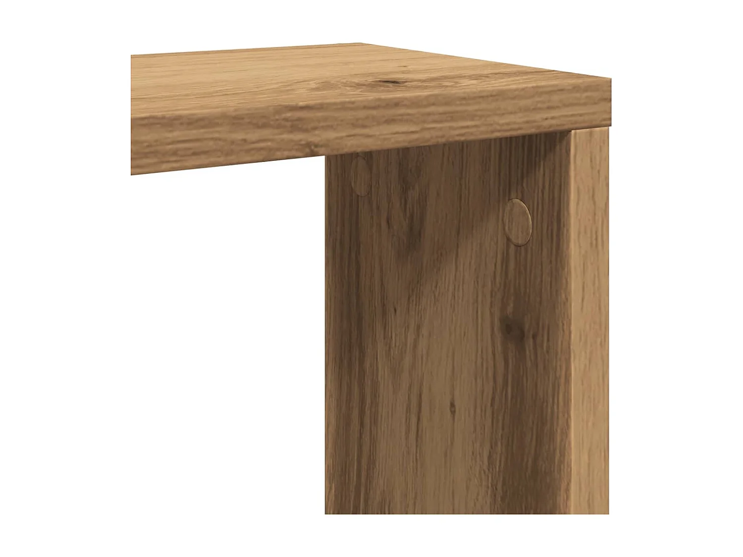 Étagères cube murales 6 pcs chêne artisanal bois d'ingénierie