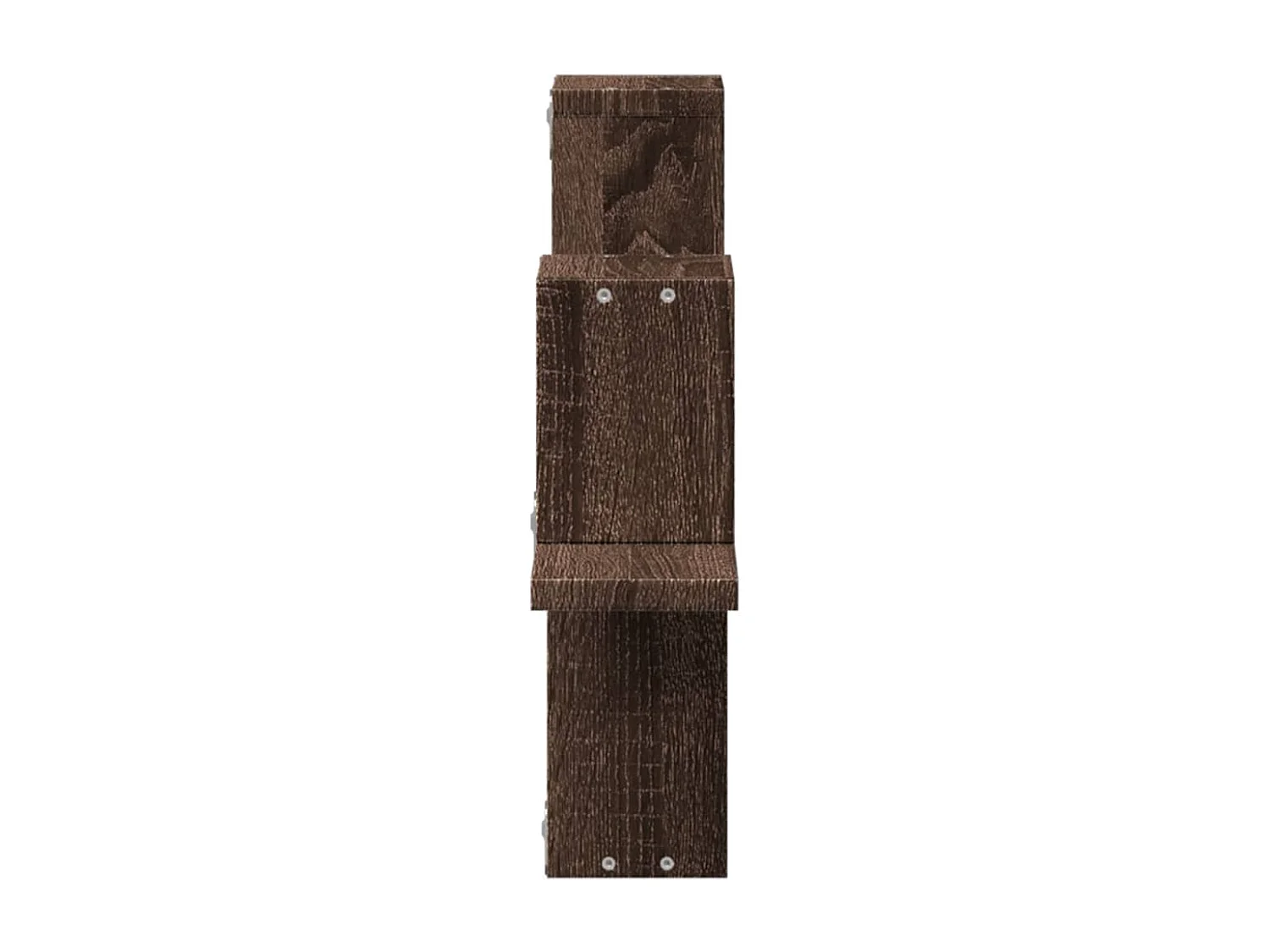 Étagère murale chêne marron 104,5x10x43 cm bois d'ingénierie