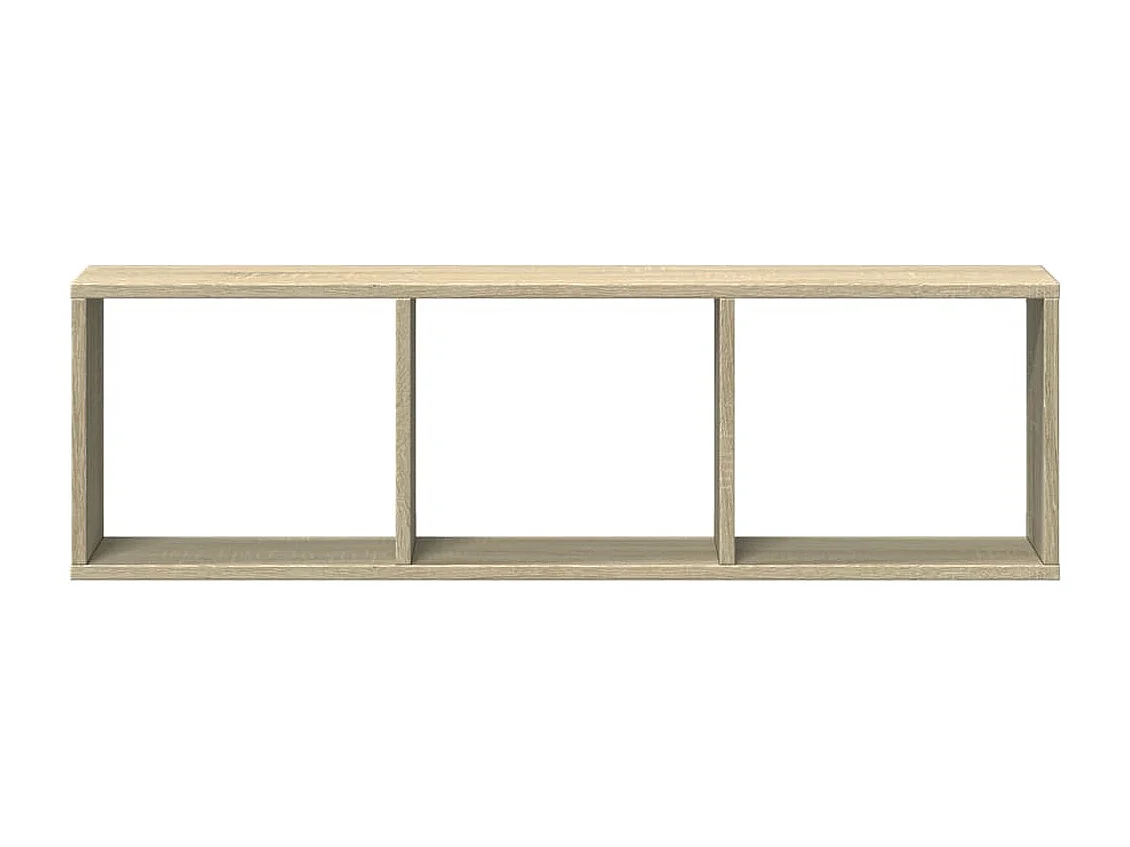 Armoire murale 100x16x30 cm chêne sonoma bois d'ingénierie