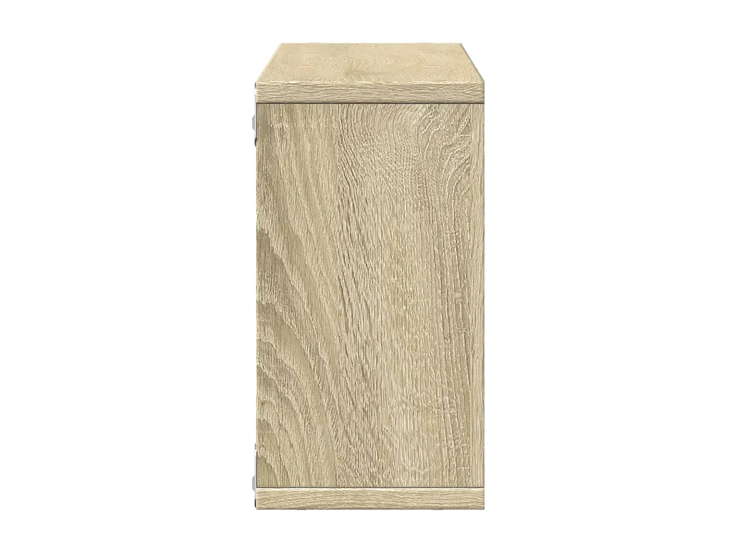 Armoire murale 100x16x30 cm chêne sonoma bois d'ingénierie