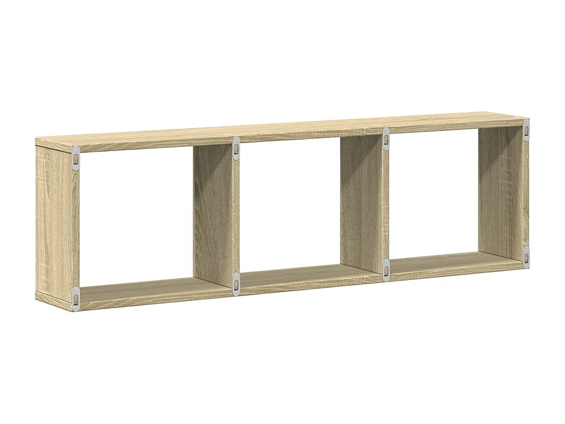 Armoire murale 100x16x30 cm chêne sonoma bois d'ingénierie