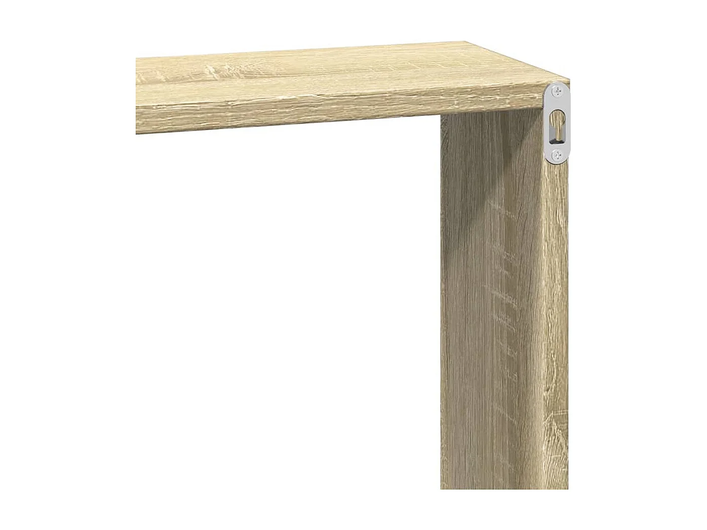 Armoire murale 100x16x30 cm chêne sonoma bois d'ingénierie