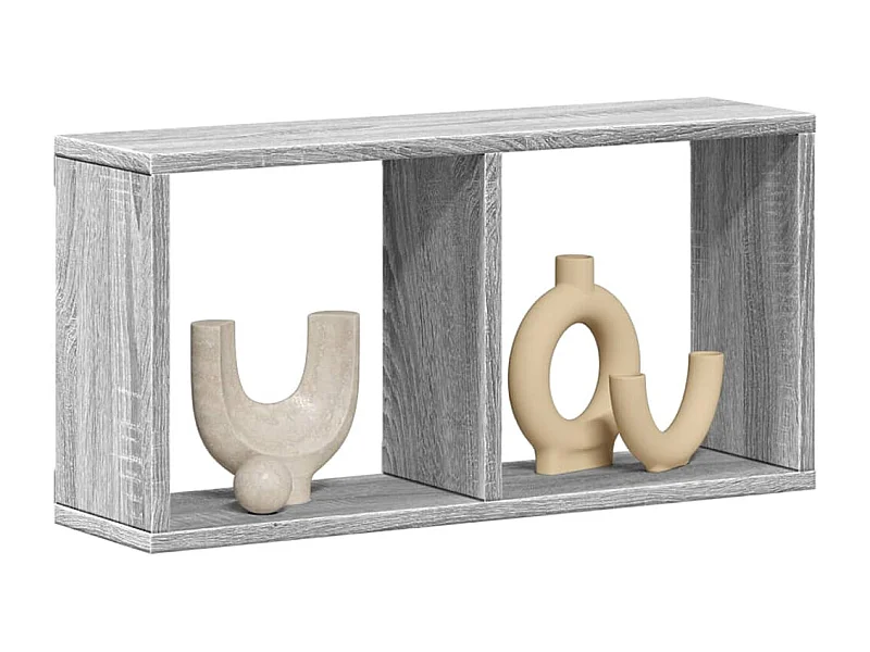 Armario de pared madera de ingeniería gris Sonoma 60x16x30 cm