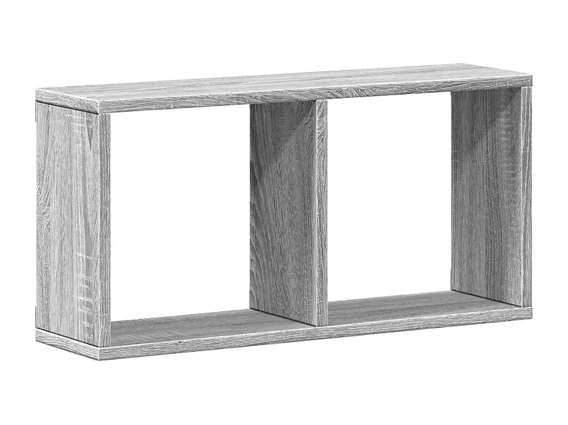 Armoire murale 60x16x30 cm sonoma gris bois d'ingénierie