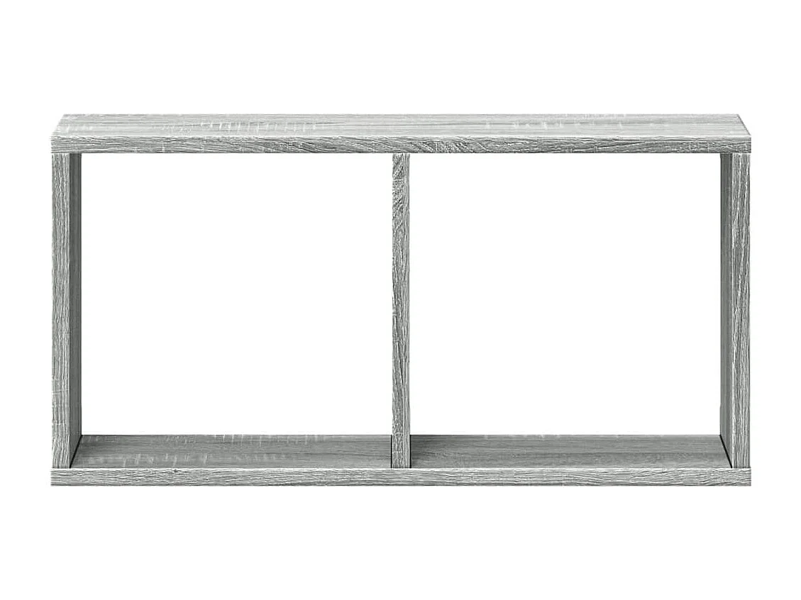 Armoire murale 60x16x30 cm sonoma gris bois d'ingénierie