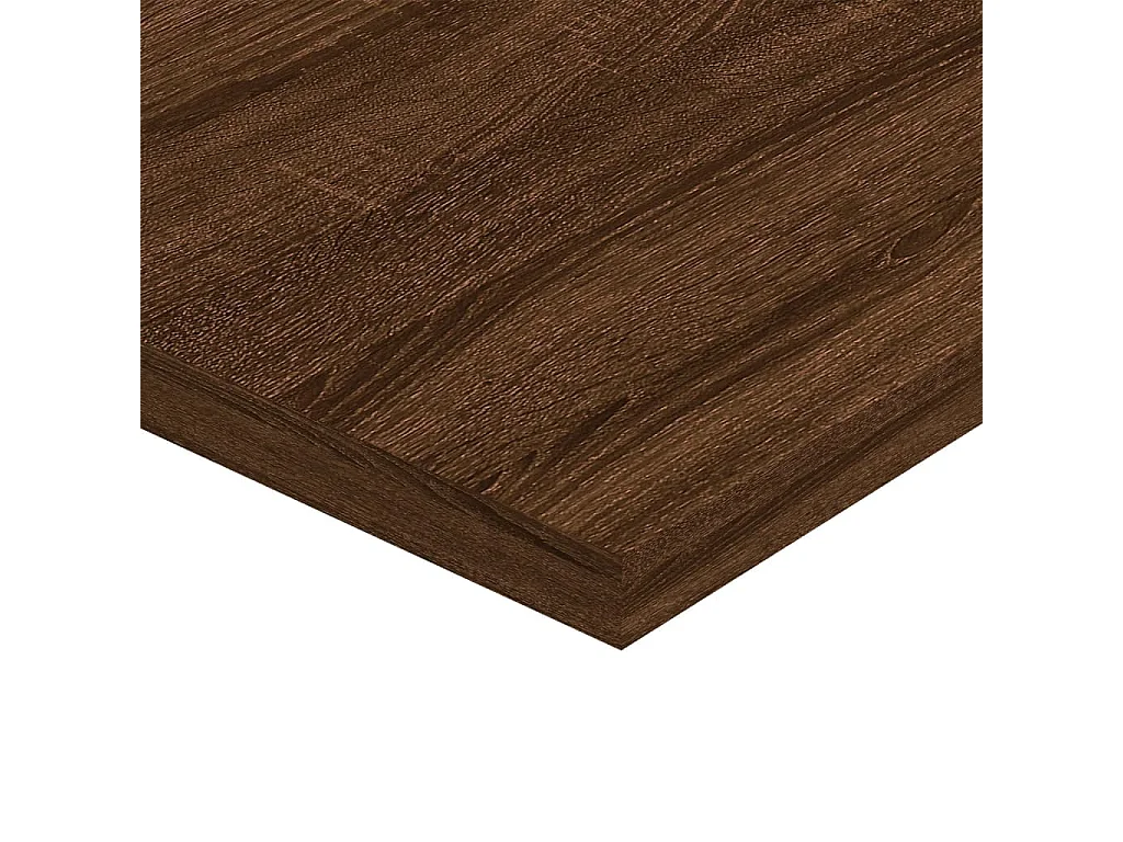 Étagères murales 4 pcs chêne marron 40x40x1,5cm bois ingénierie
