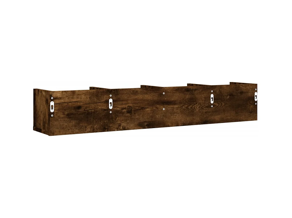 Wandschrank Räuchereiche 99x18x16,5 cm Holzwerkstoff