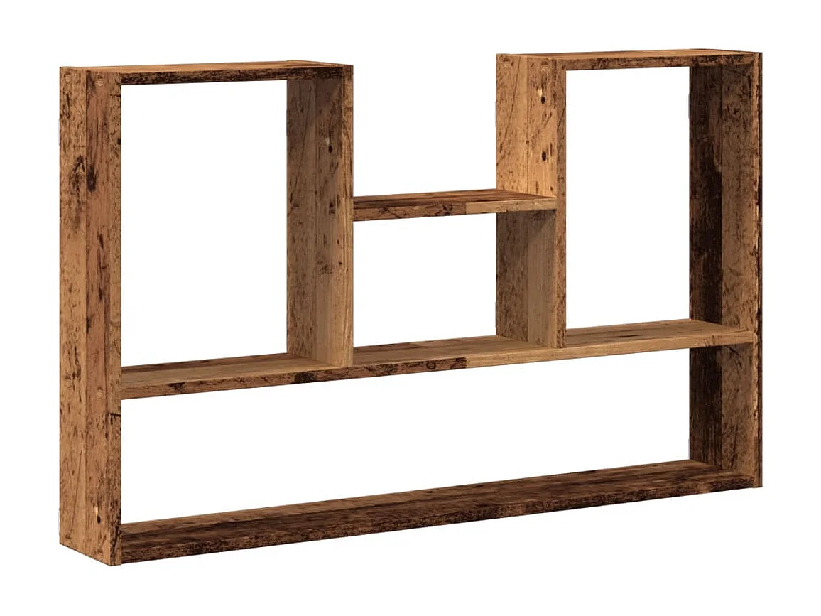 Étagère murale vieux bois 99x15x60 cm bois d'ingénierie