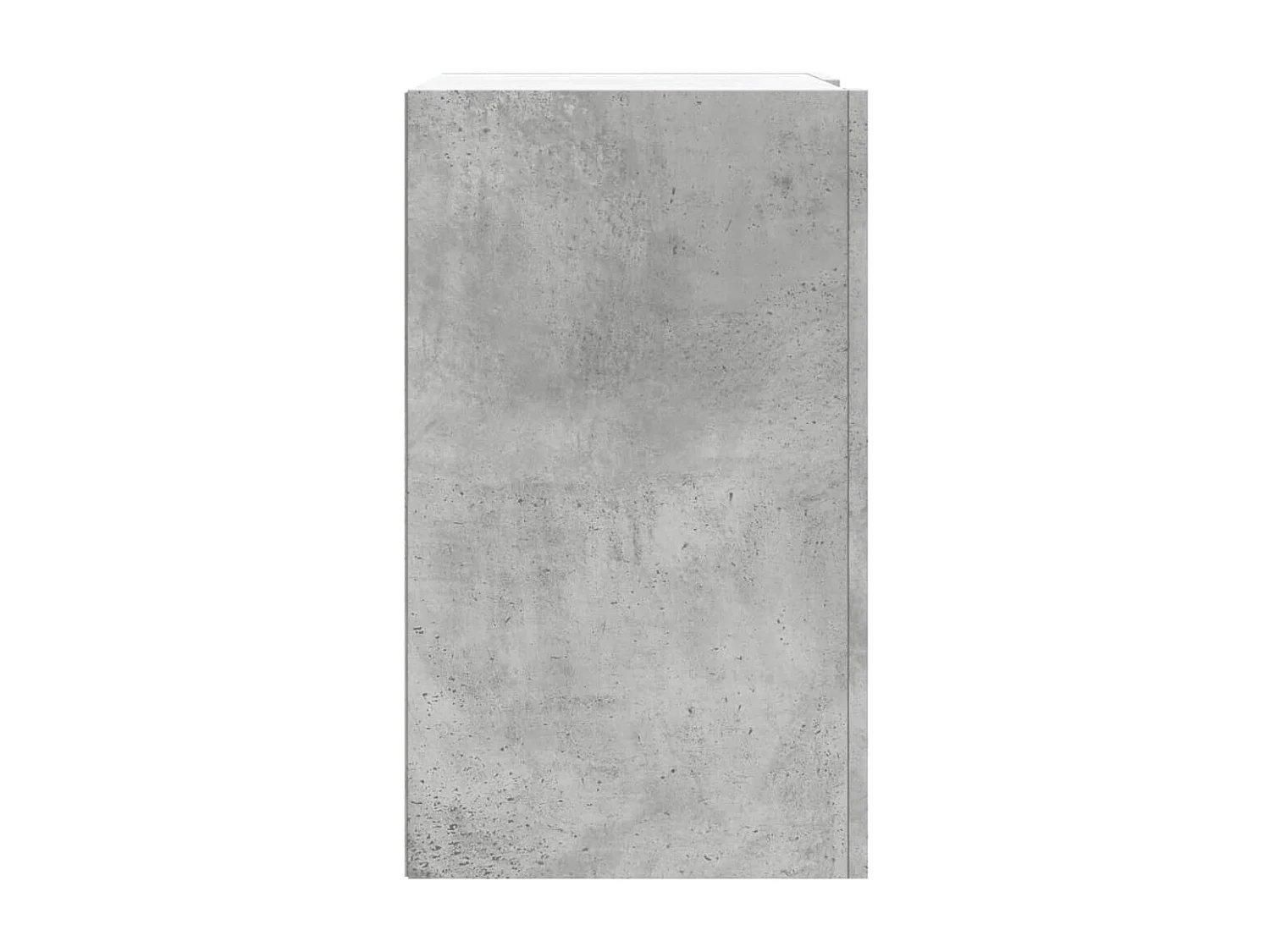 Armário parede 75x35x60 cm derivados madeira cinzento cimento