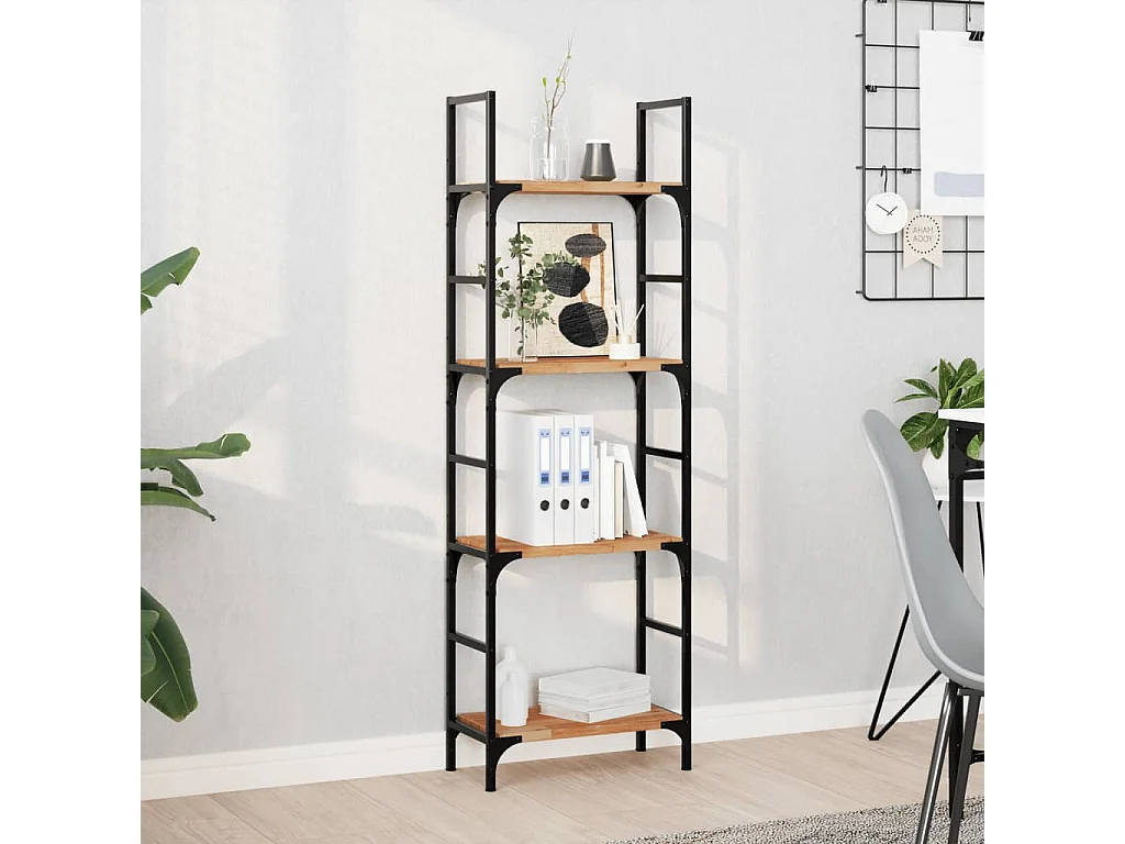 Mensole da Parete 2 pz 60x20x2 cm Legno Acacia Rifinito a Olio