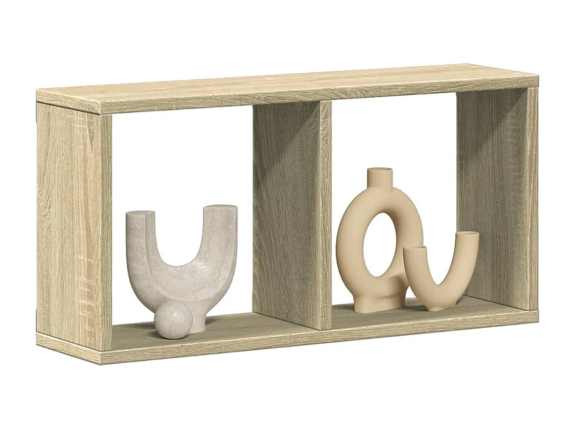 Armário de parede 60x16x30 cm derivados madeira carvalho sonoma