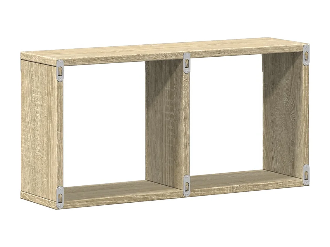 Armário de parede 60x16x30 cm derivados madeira carvalho sonoma