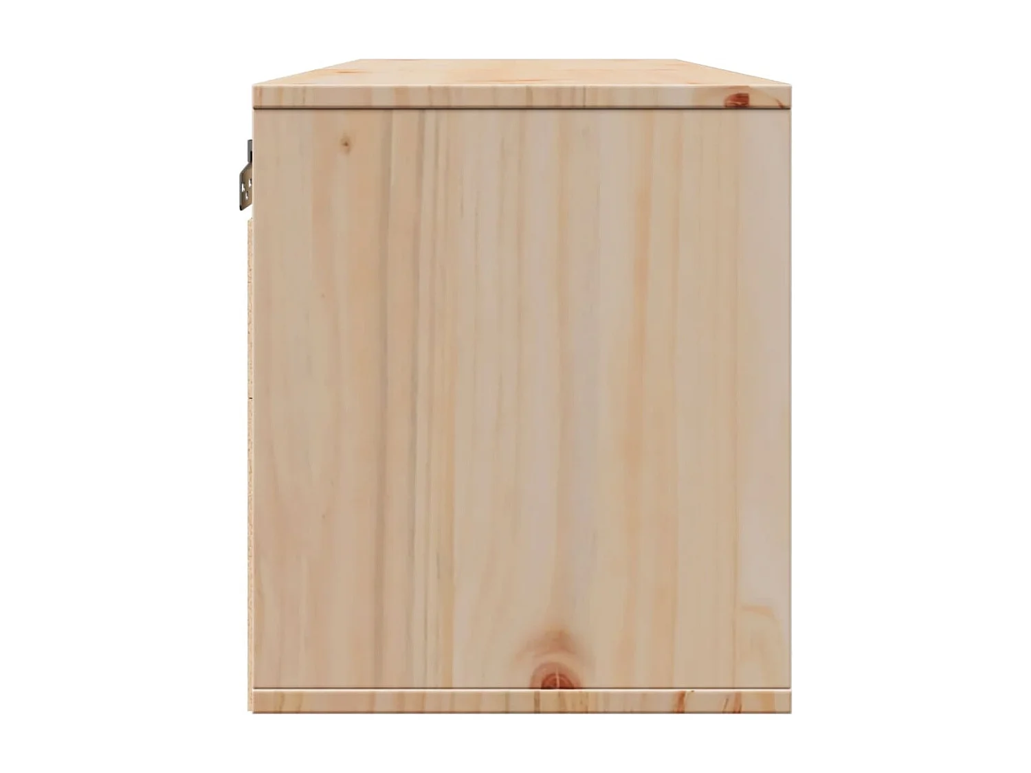 Armários de parede 2 pcs 45x30x35 cm madeira de pinho maciça