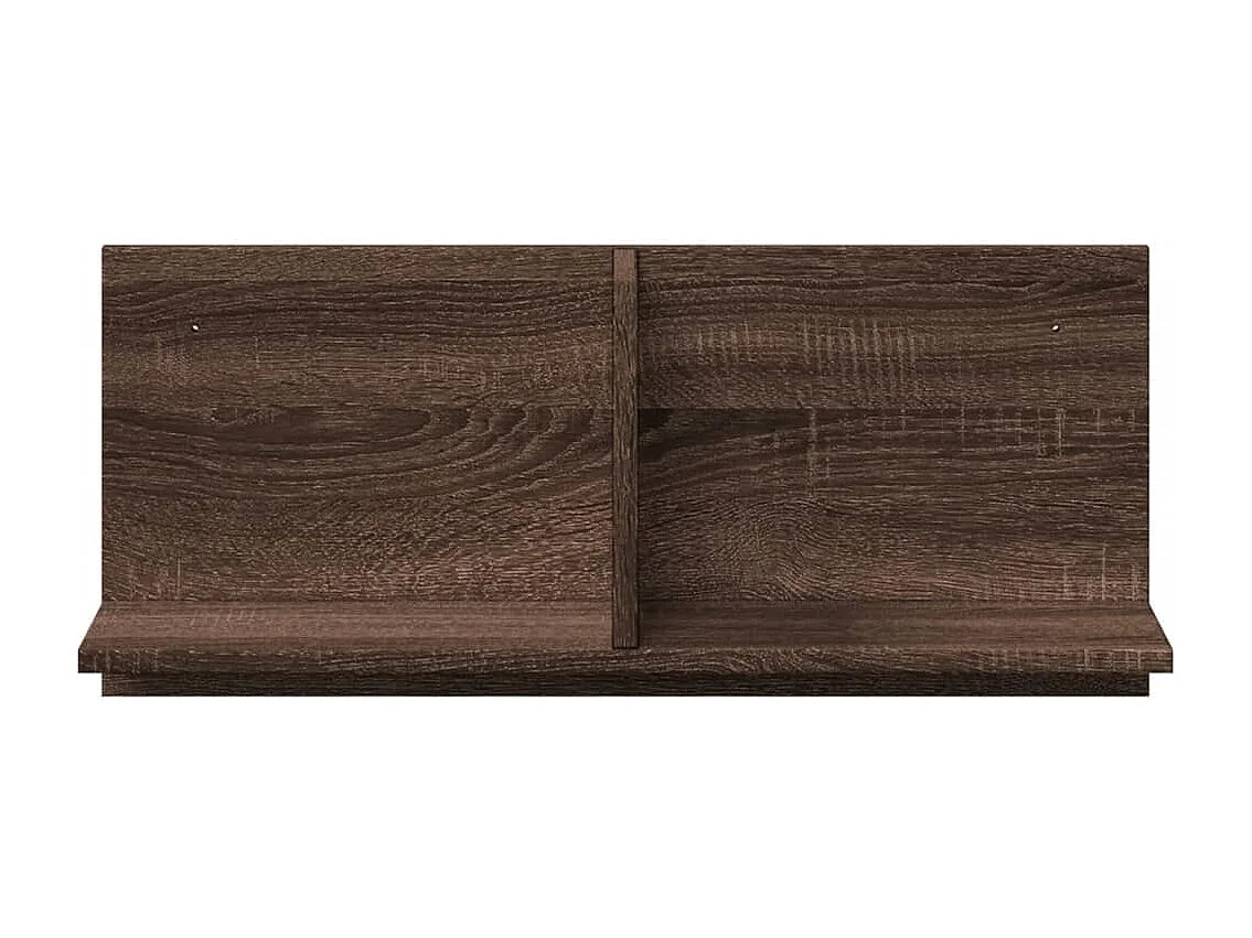 Armoire murale 70x16,5x30 cm chêne marron bois d'ingénierie