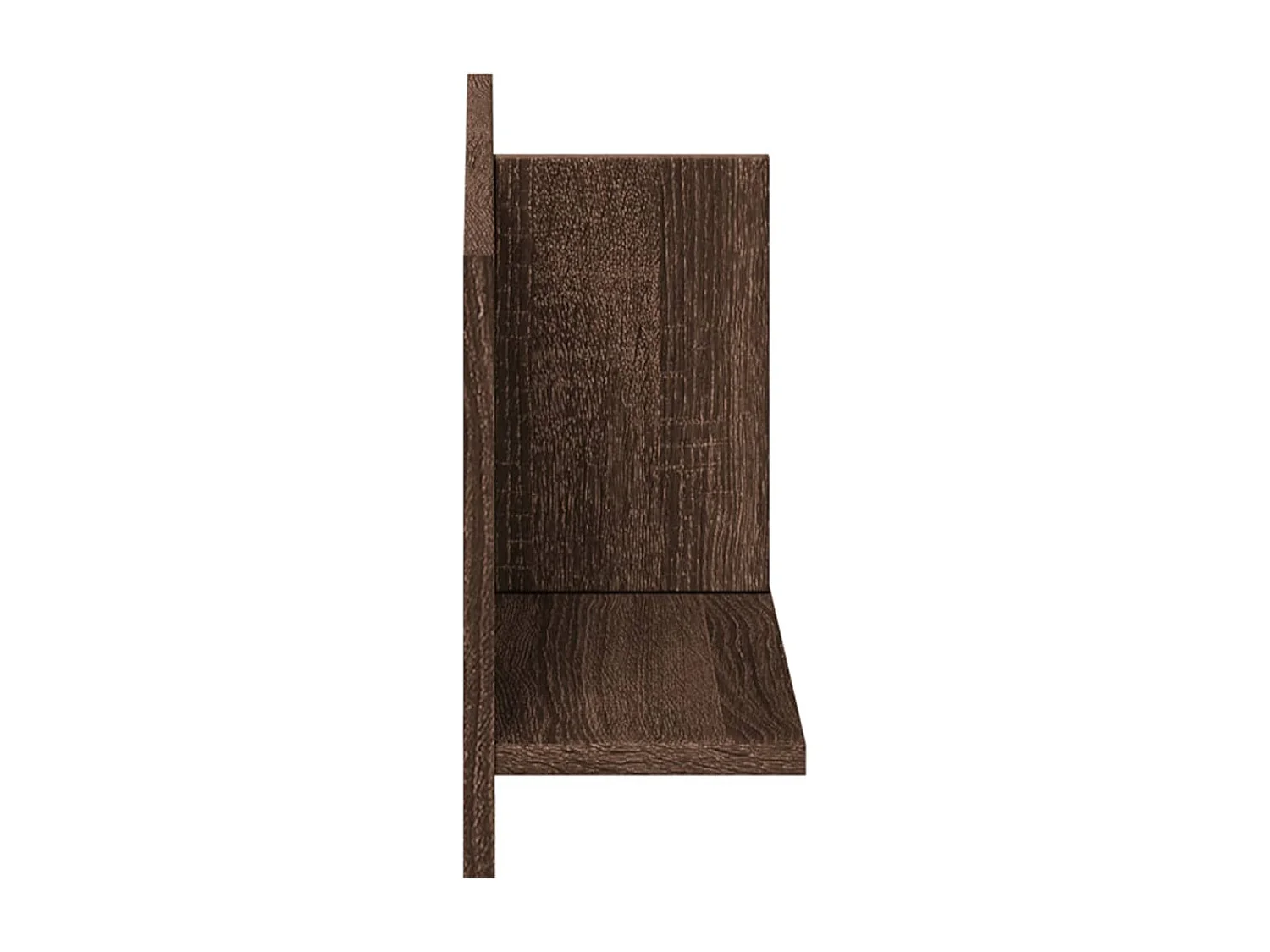 Armoire murale 70x16,5x30 cm chêne marron bois d'ingénierie