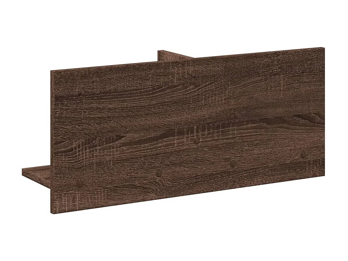 Armoire murale 70x16,5x30 cm chêne marron bois d'ingénierie