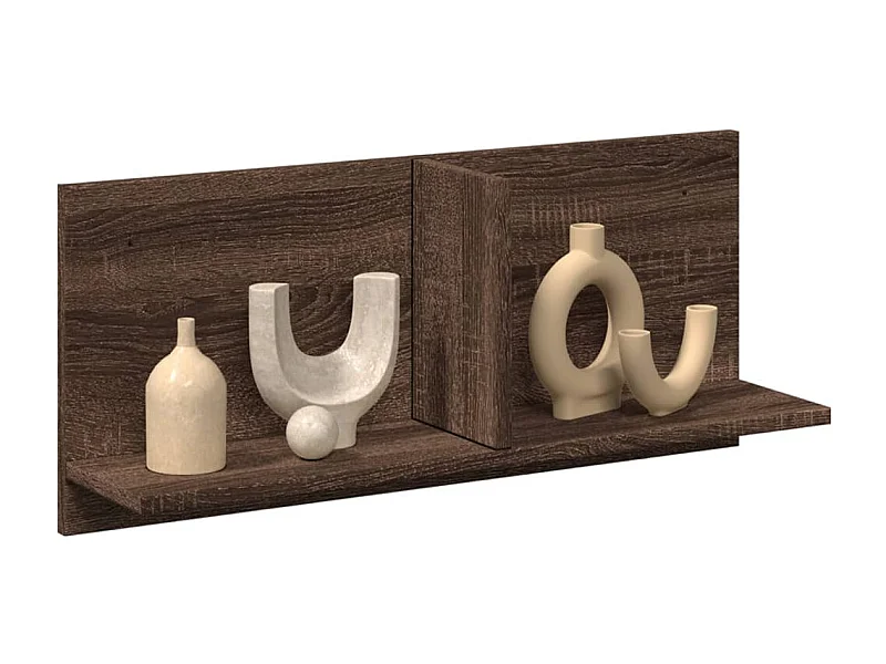 Armoire murale 70x16,5x30 cm chêne marron bois d'ingénierie