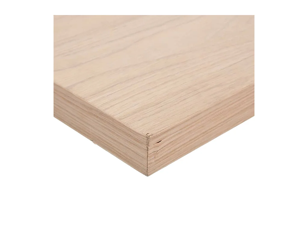 Wandschap 110x23,5x4 cm bewerkt hout
