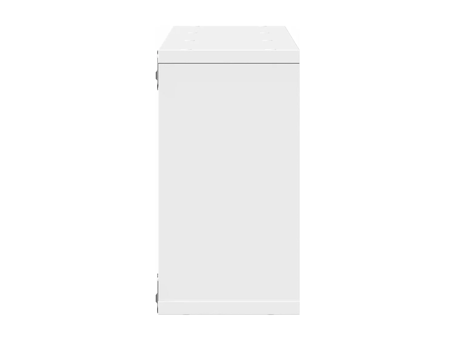 Armário de parede 100x16x30 cm derivados de madeira branco