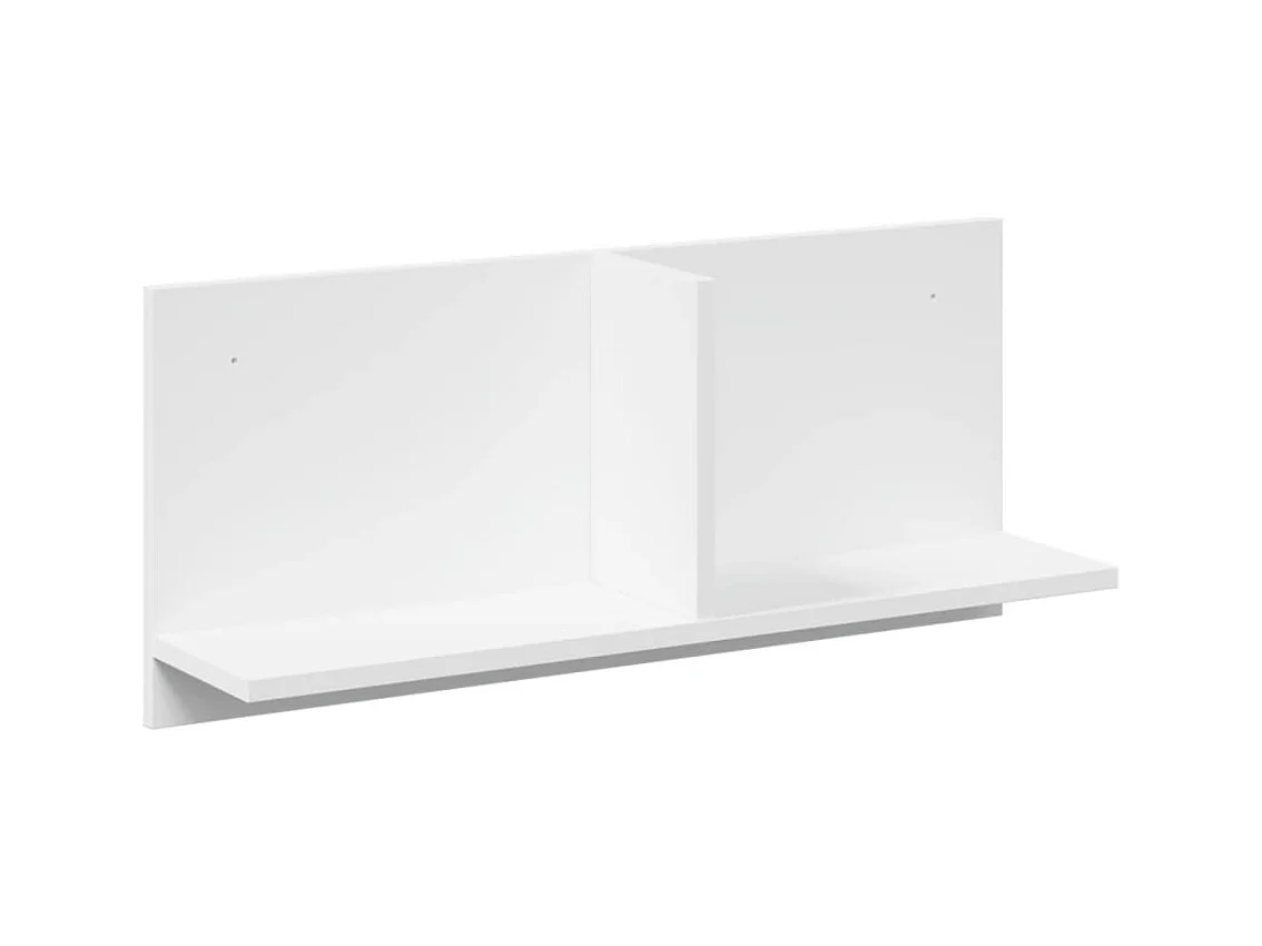 Armoire murale 70x16,5x30 cm blanc bois d'ingénierie