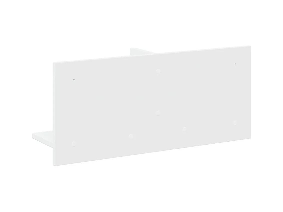 Armoire murale 70x16,5x30 cm blanc bois d'ingénierie