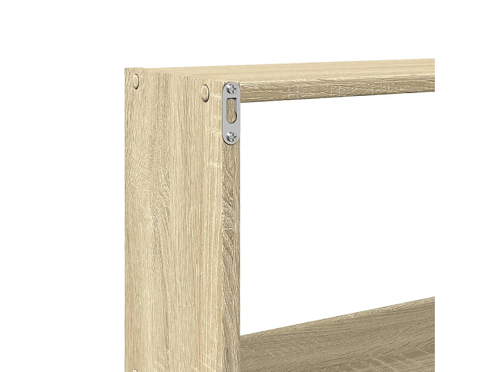 Armoire murale 158x18x53 cm chêne sonoma bois d'ingénierie