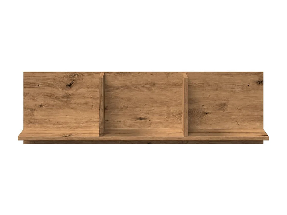 Armoire murale 100x16,5x30 cm chêne artisanal bois d'ingénierie