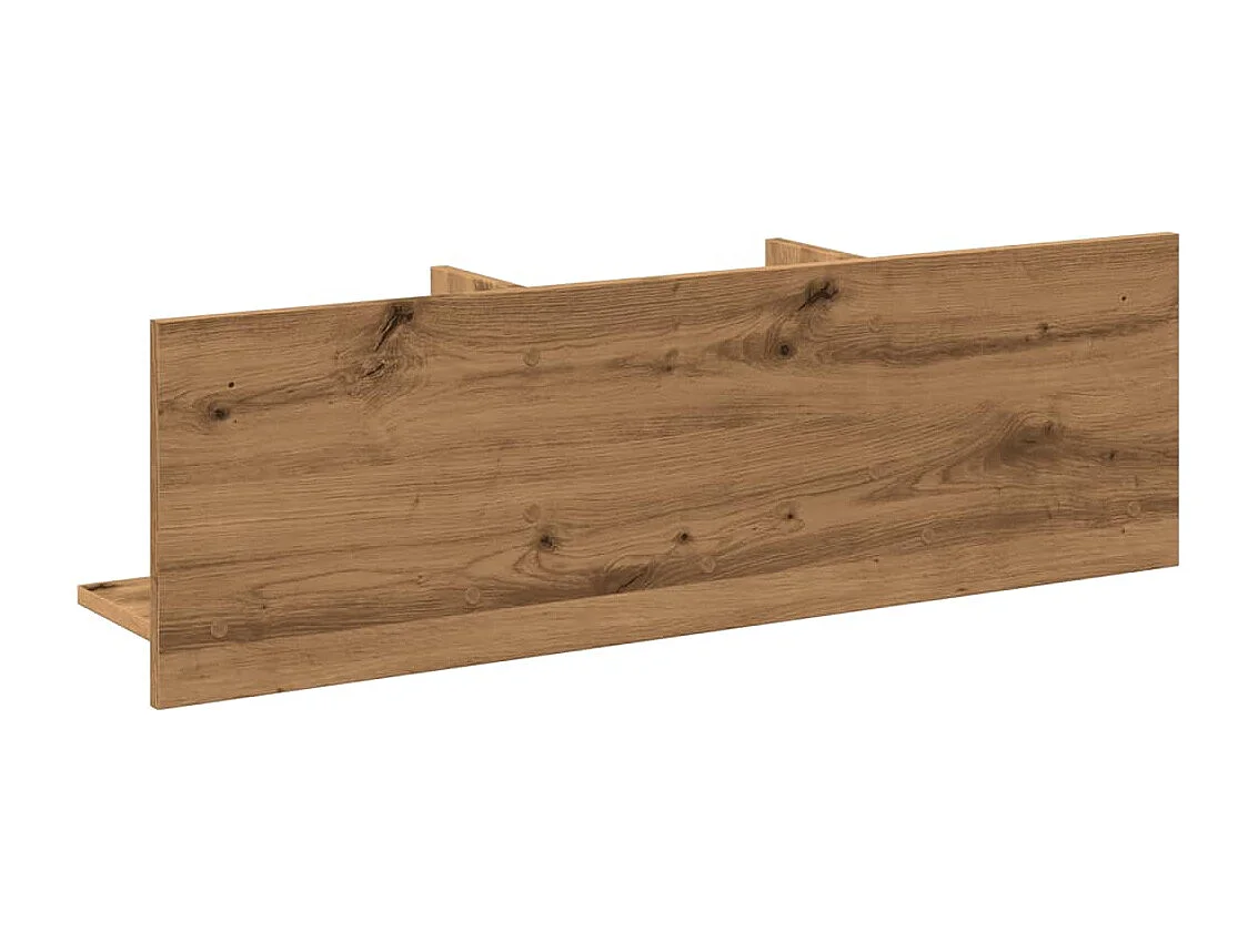 Armoire murale 100x16,5x30 cm chêne artisanal bois d'ingénierie