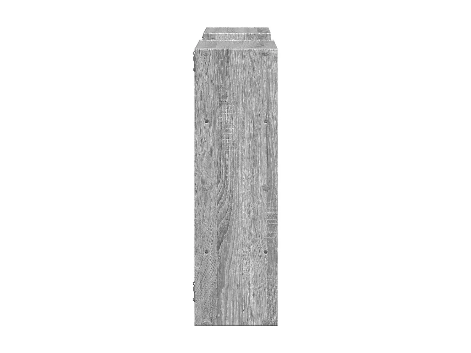 Wandregal Grau Sonoma 96x18x60 cm Holzwerkstoff