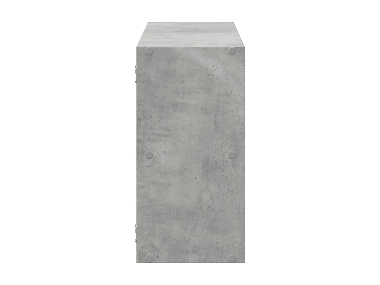 Prateleira de parede 100x25x50 cm deriv. madeira cinza cimento