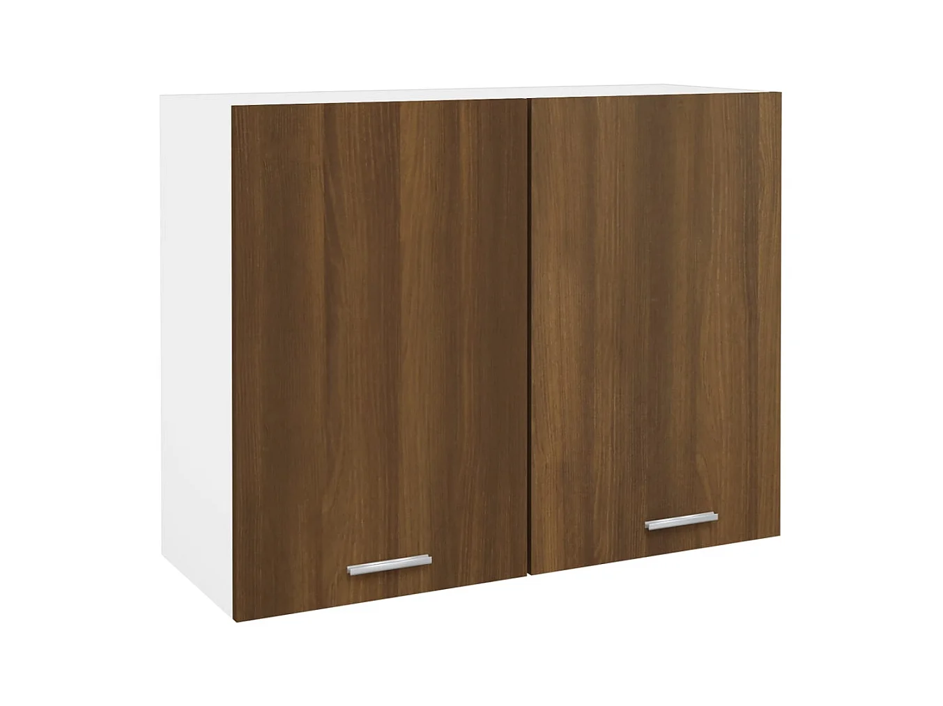 Armoire suspendue Chêne marron 80x31x60 cm Bois d'ingénierie