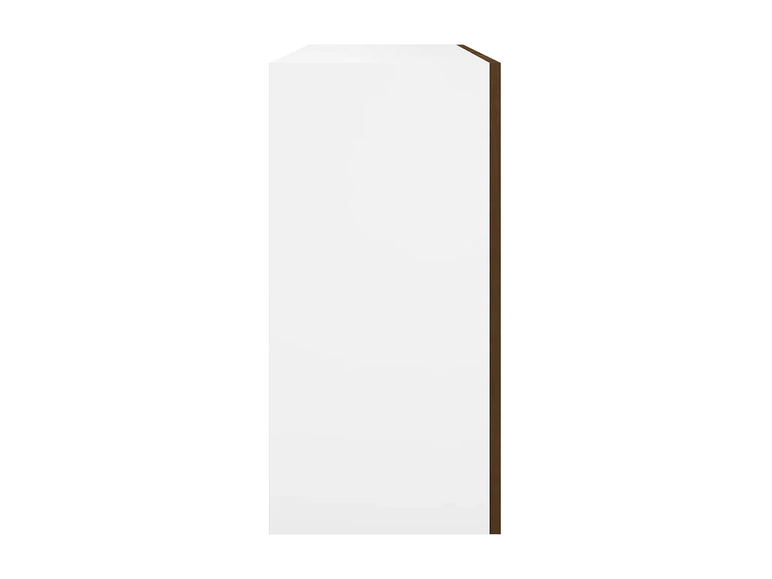 Armoire suspendue Chêne marron 80x31x60 cm Bois d'ingénierie