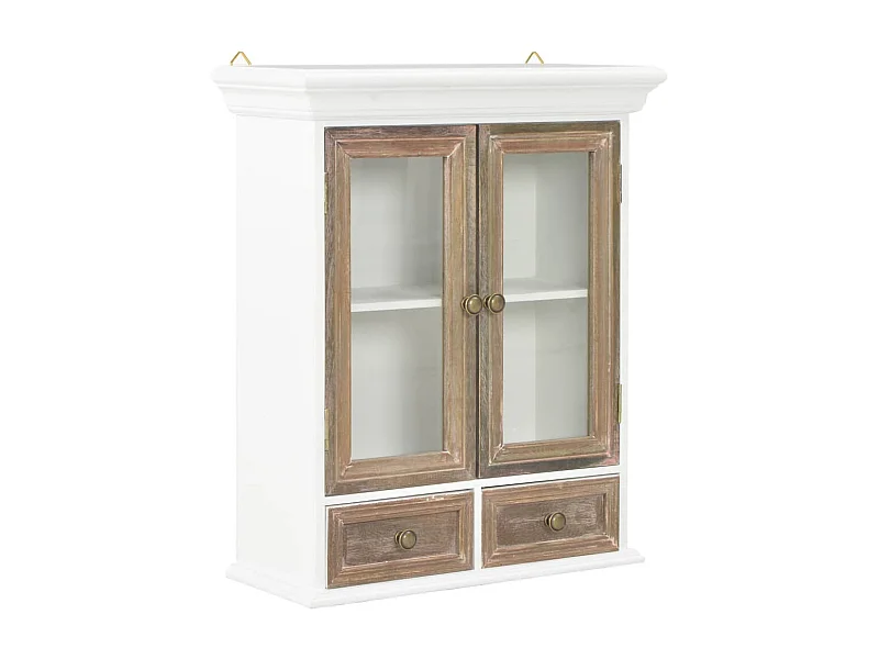 Armoire murale Blanc 49x22x59 cm Bois d'ingénierie