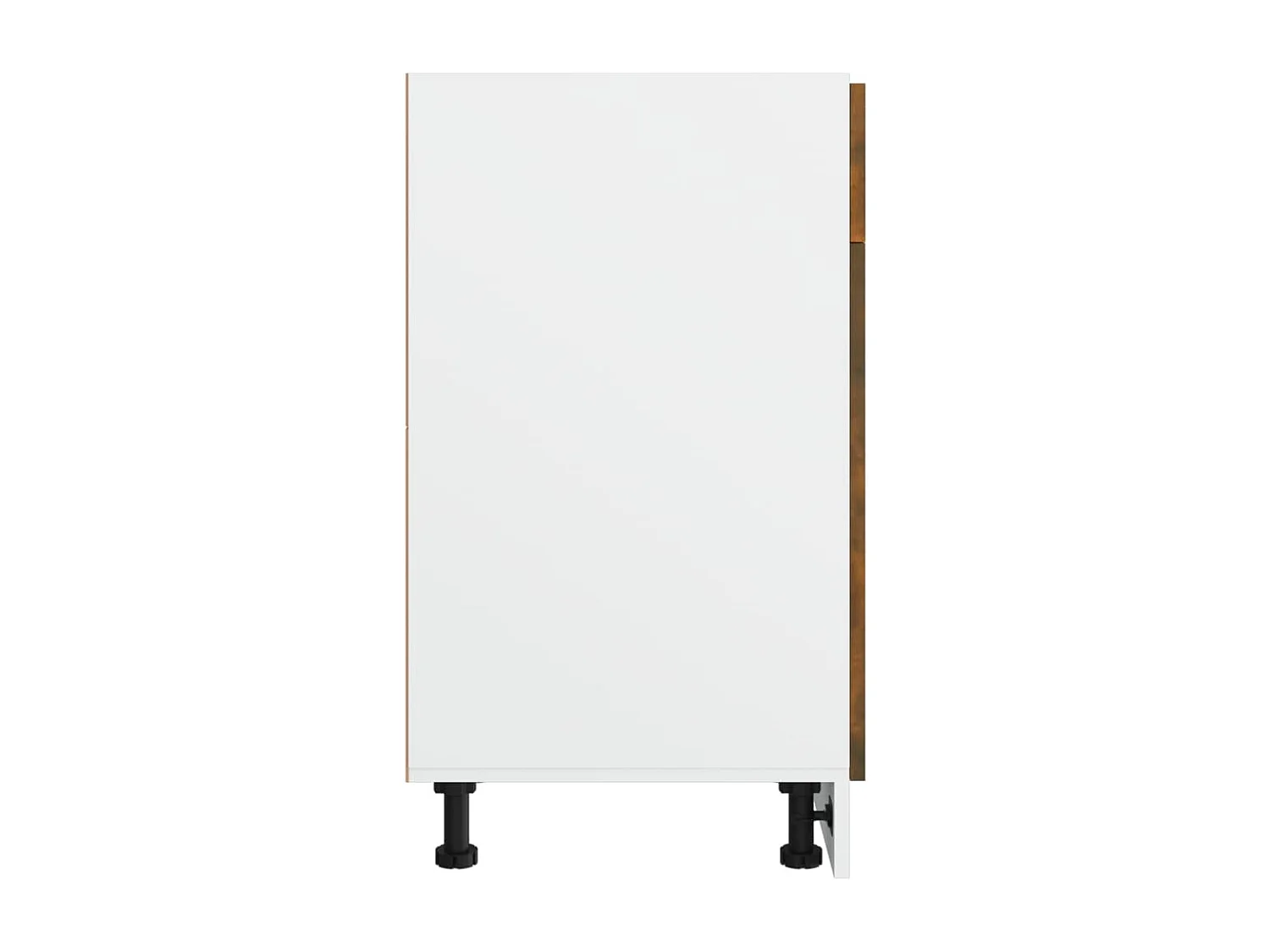 Mueble de suelo con cajón Roble ahumado 40x46x81,5 cm Madera