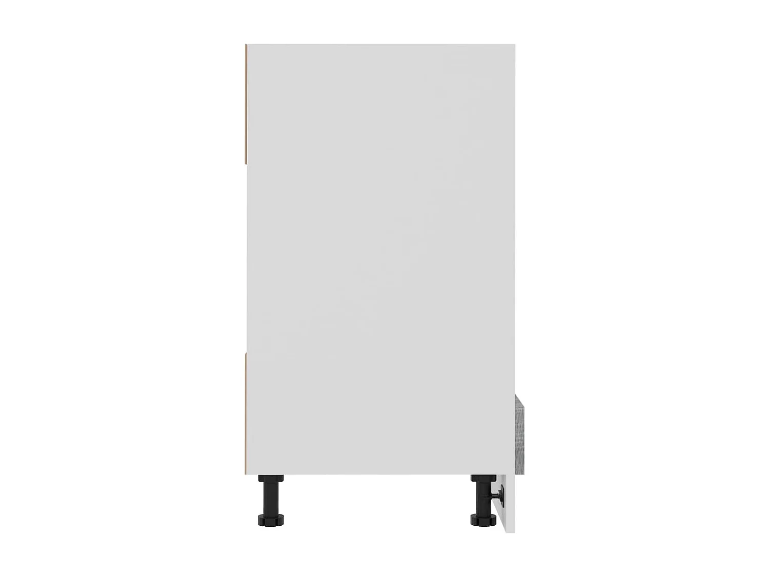 Armoire à four Sonoma gris 60x46x81,5 cm Bois d'ingénierie