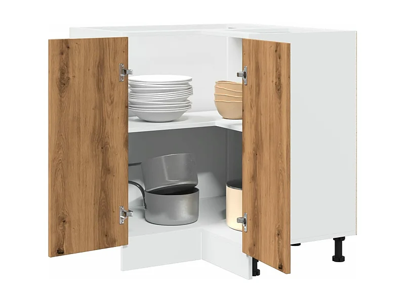 Armoire de cuisine chêne artisanal 75,5x75,5x81,5 cm