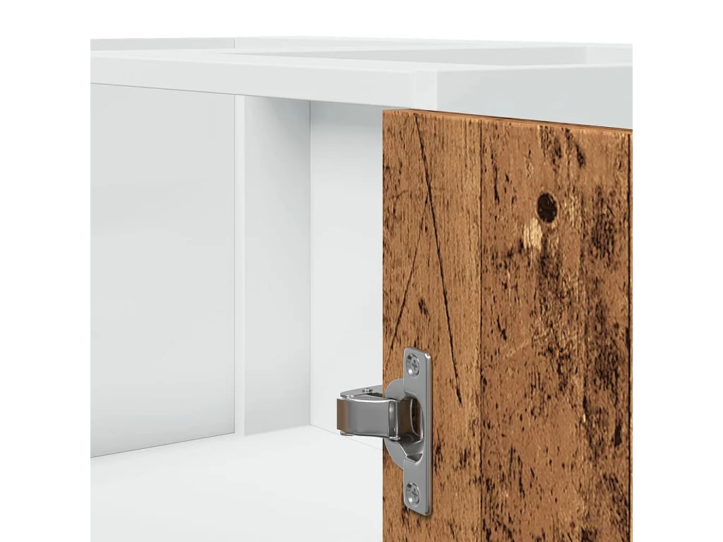 Armoire de cuisine vieux bois 75,5x75,5x81,5 cm bois ingénierie