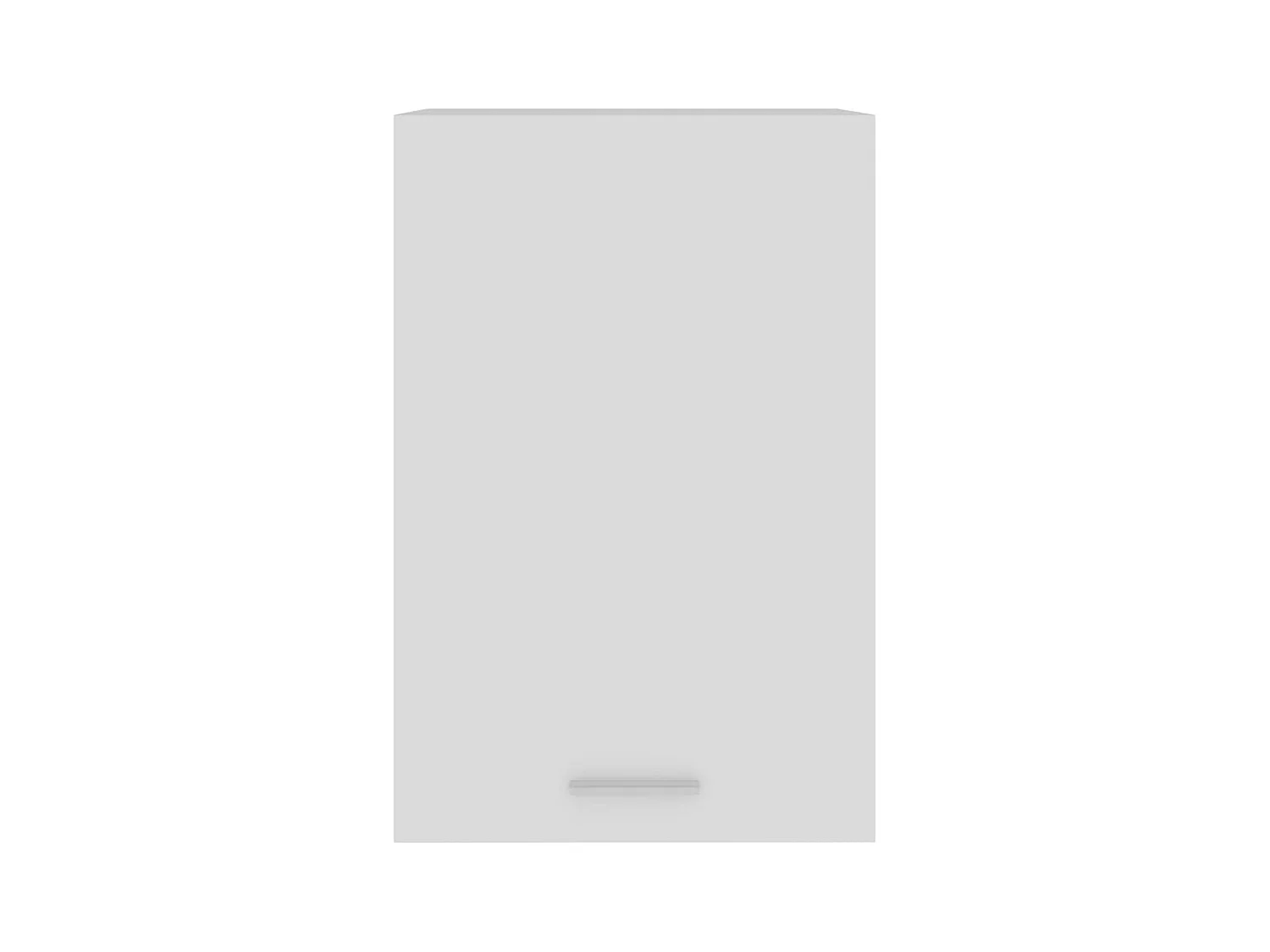 Hangkast Wit 39,5x31x60 cm Bewerkt hout