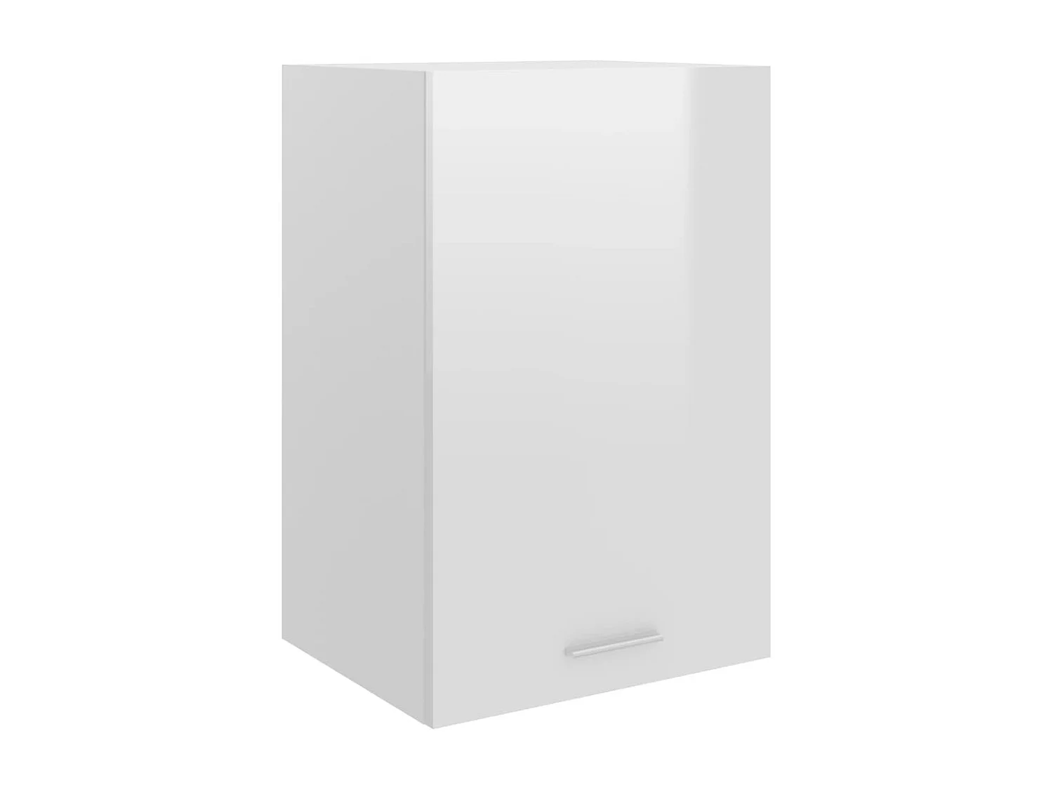 Armario colgante Blanco brillo 39,5x31x60cm Madera contrachapada