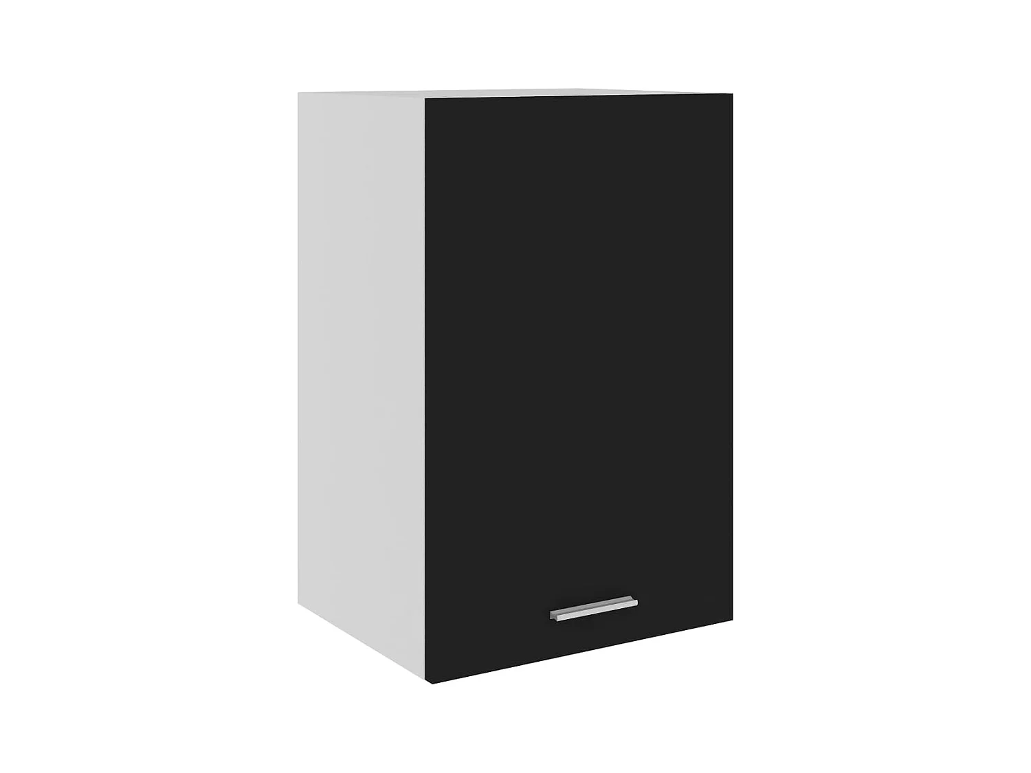 Armoire suspendue Noir 39,5x31x60 cm Bois d'ingénierie