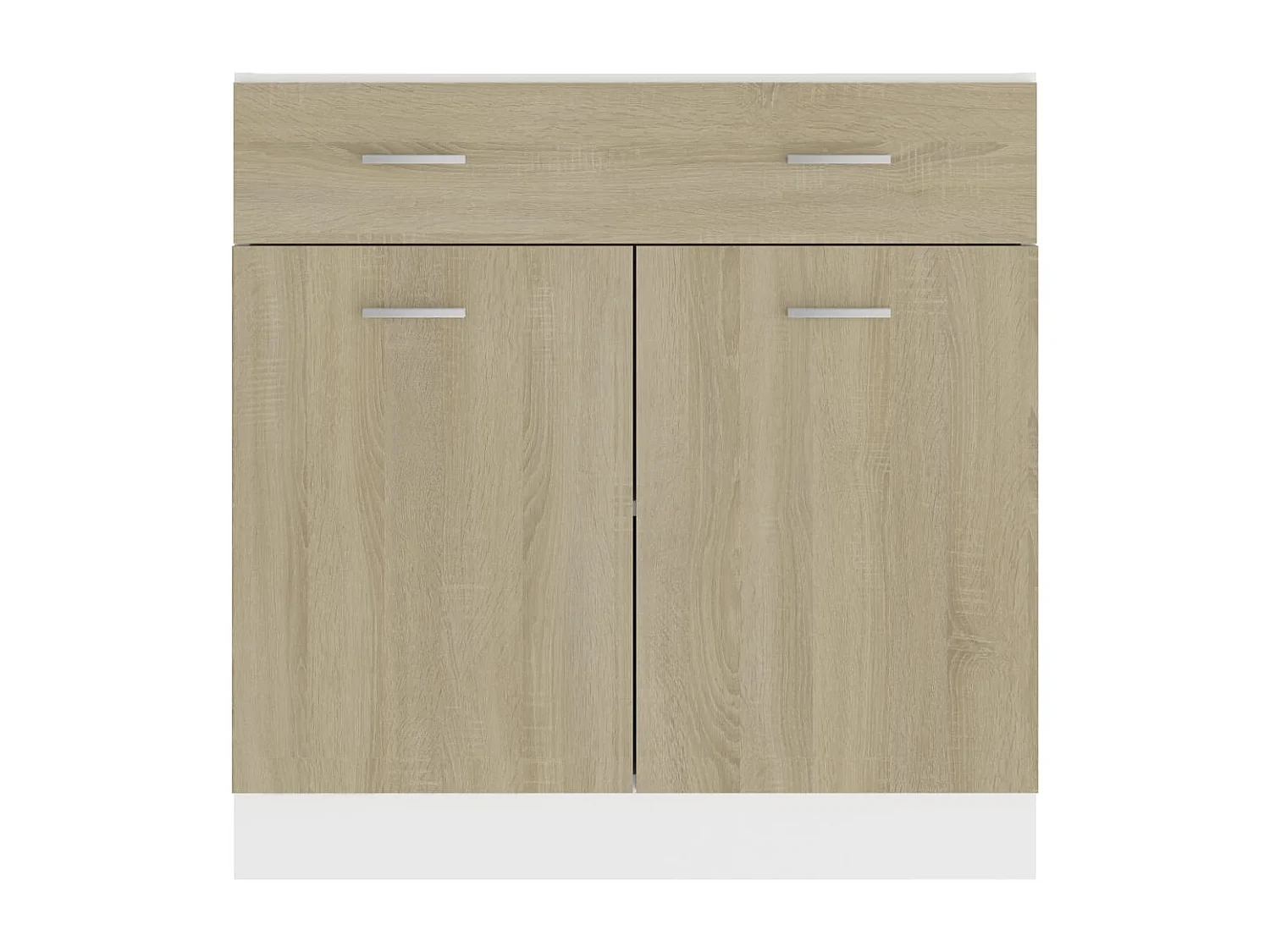 Armário de piso com gaveta Sonoma Oak Engineered Wood