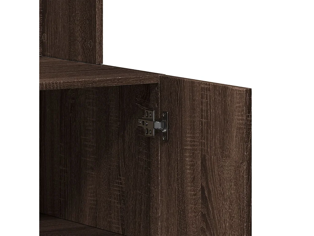 Armoire de cuisine chêne marron 95x50x180 cm bois d’ingénierie